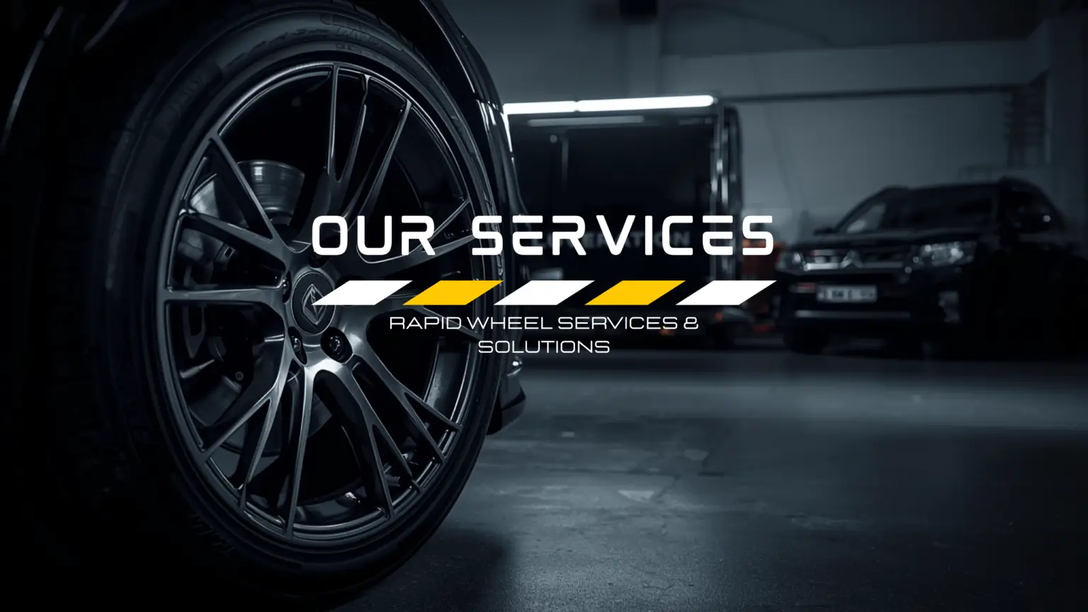 Black & yellow Modern Automotive Channel Youtube Channel Art